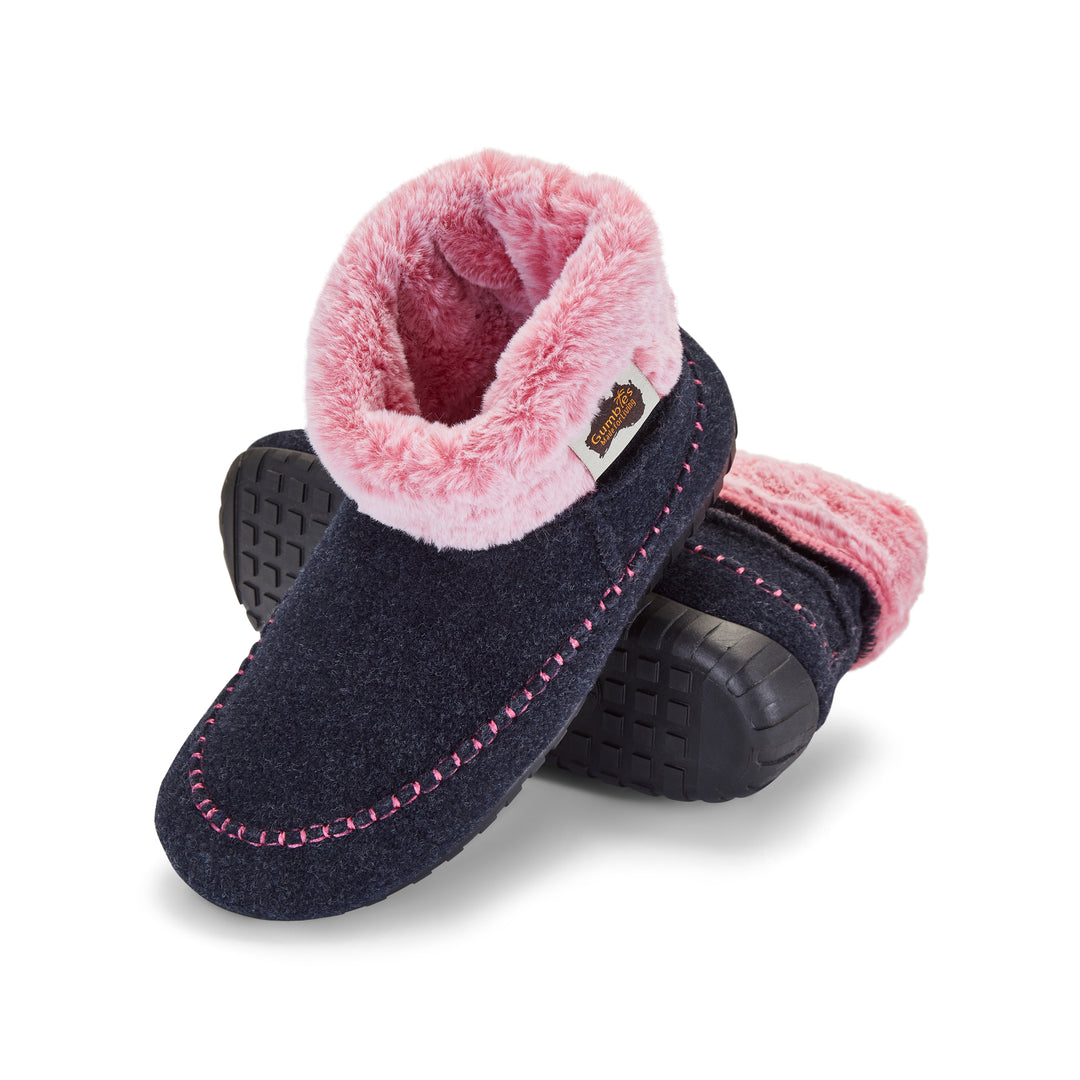 Ossa High - Women's - Navy & Pink