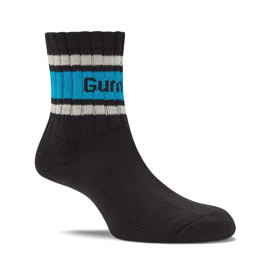 GUM Crew Sock - Men's - Black & Blue