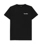 Gumbies Small Full Logo Black/White- Unisex Organic Cotton T-Shirt