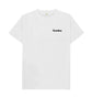 Gumbies Small Full Logo Black/White- Unisex Organic Cotton T-Shirt